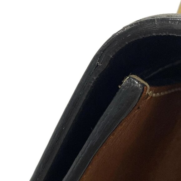 Auth GUCCI Padlock GG Supreme 409486 Beige Ebony Black PVC Leather Shoulder Bag - Picture 12 of 16